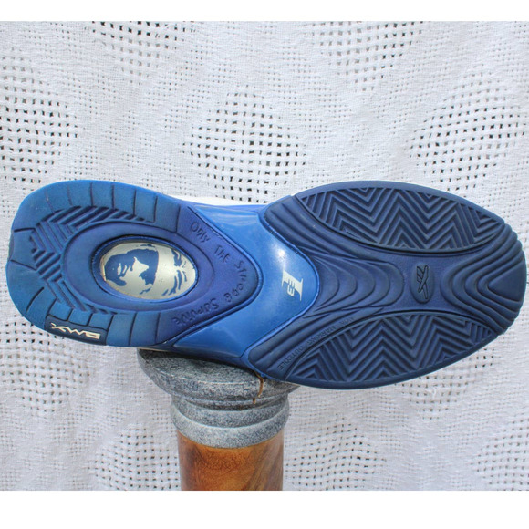 Reebok Answer IV Allen Iverson White Royal RARE OG Size 13 main image 6